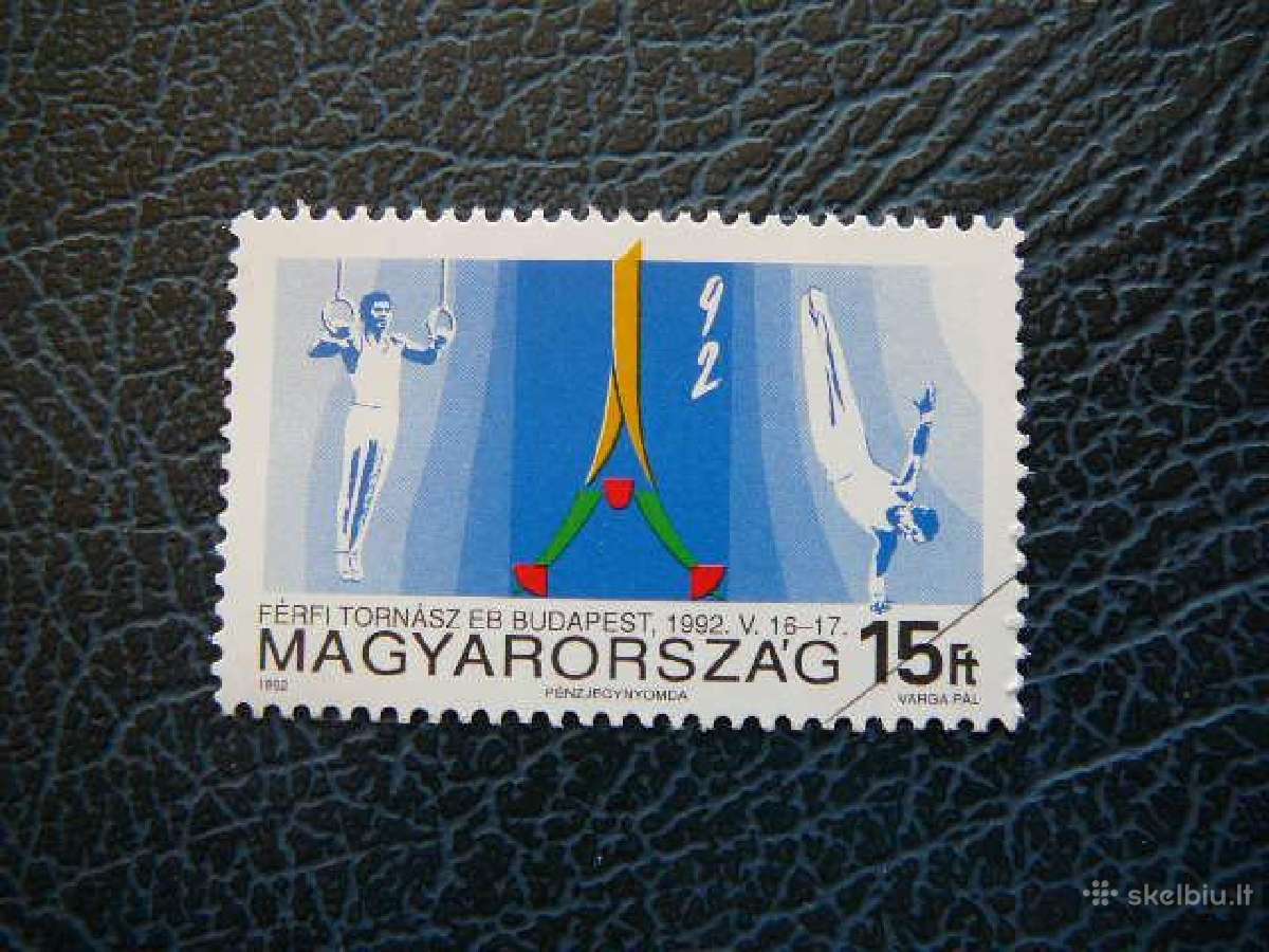Sportas Gimnastika Vengrija 1992 antsp. v4200