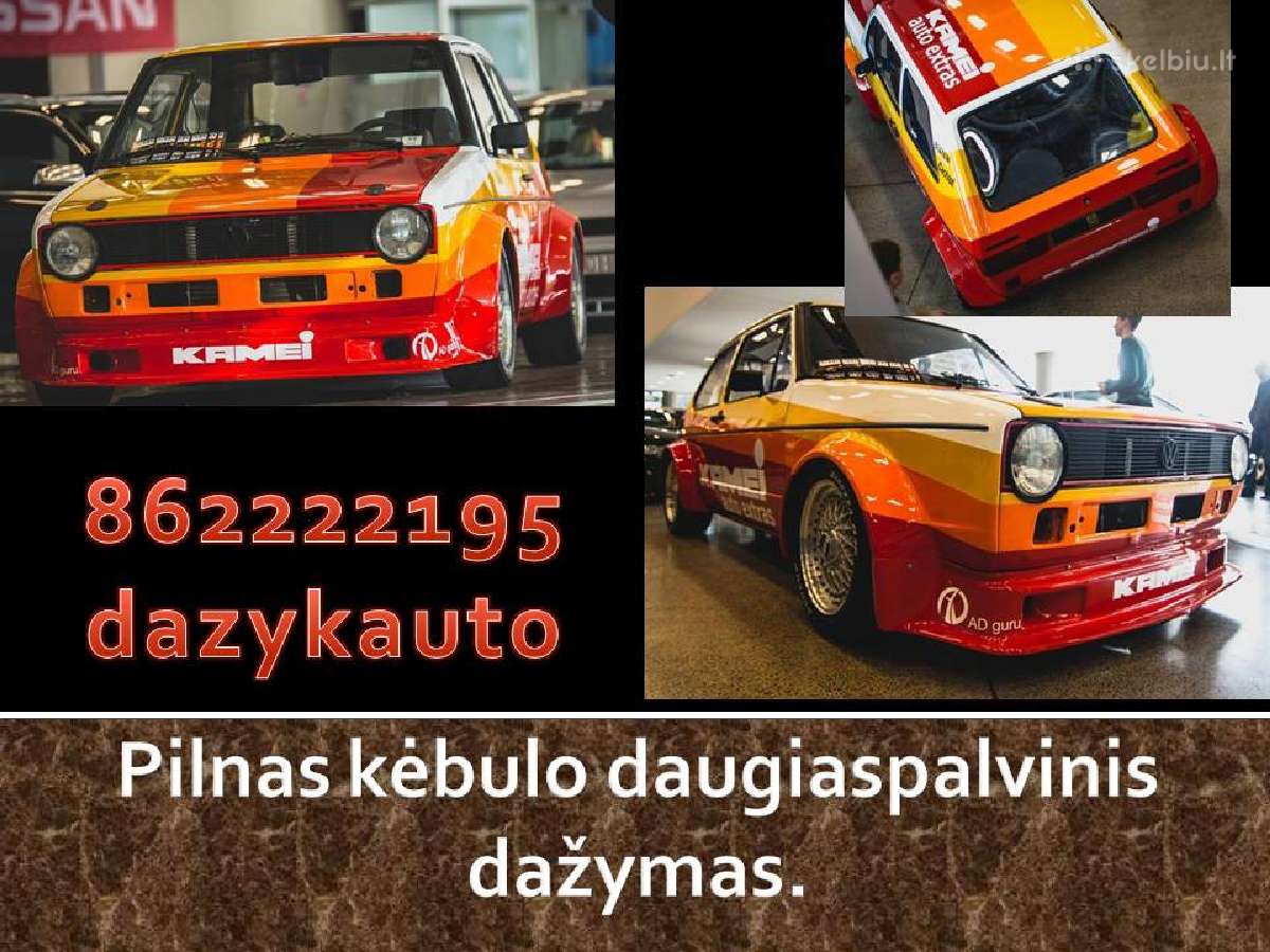 Profesionalus automobilių dažymas Kaune - nuotraukos Nr. 7