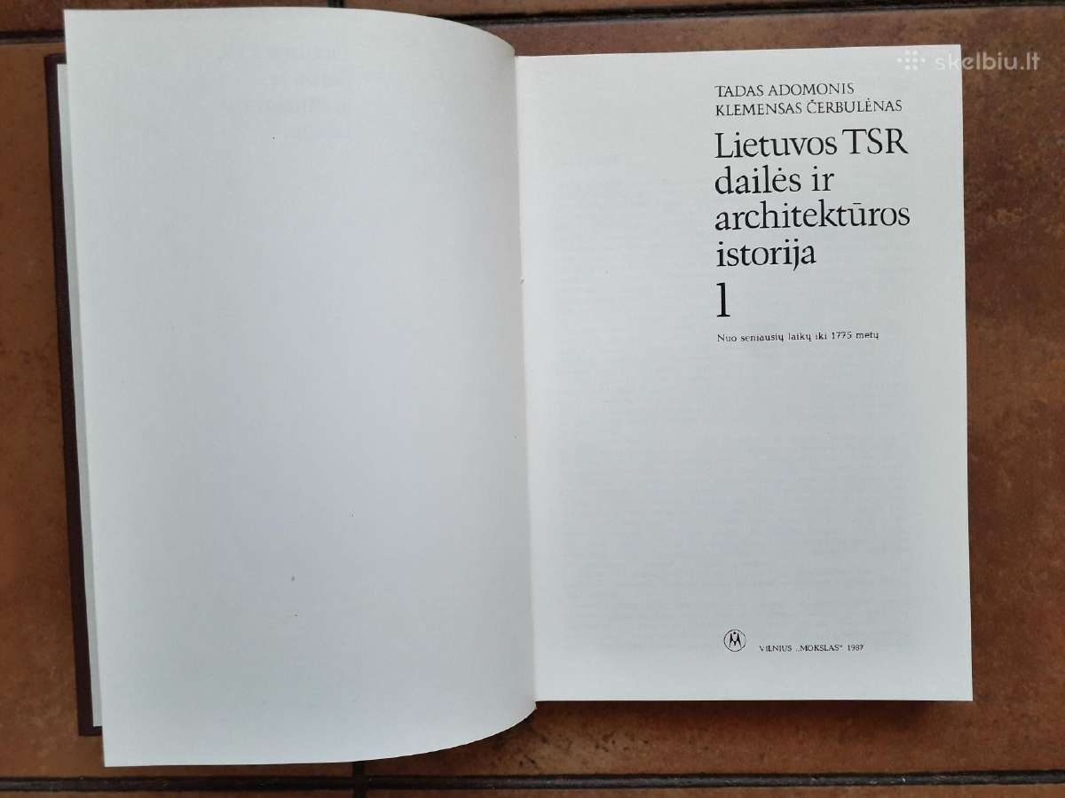 Lietuvos Tsr dailės ir architektūros istorija - nuotraukos Nr. 3