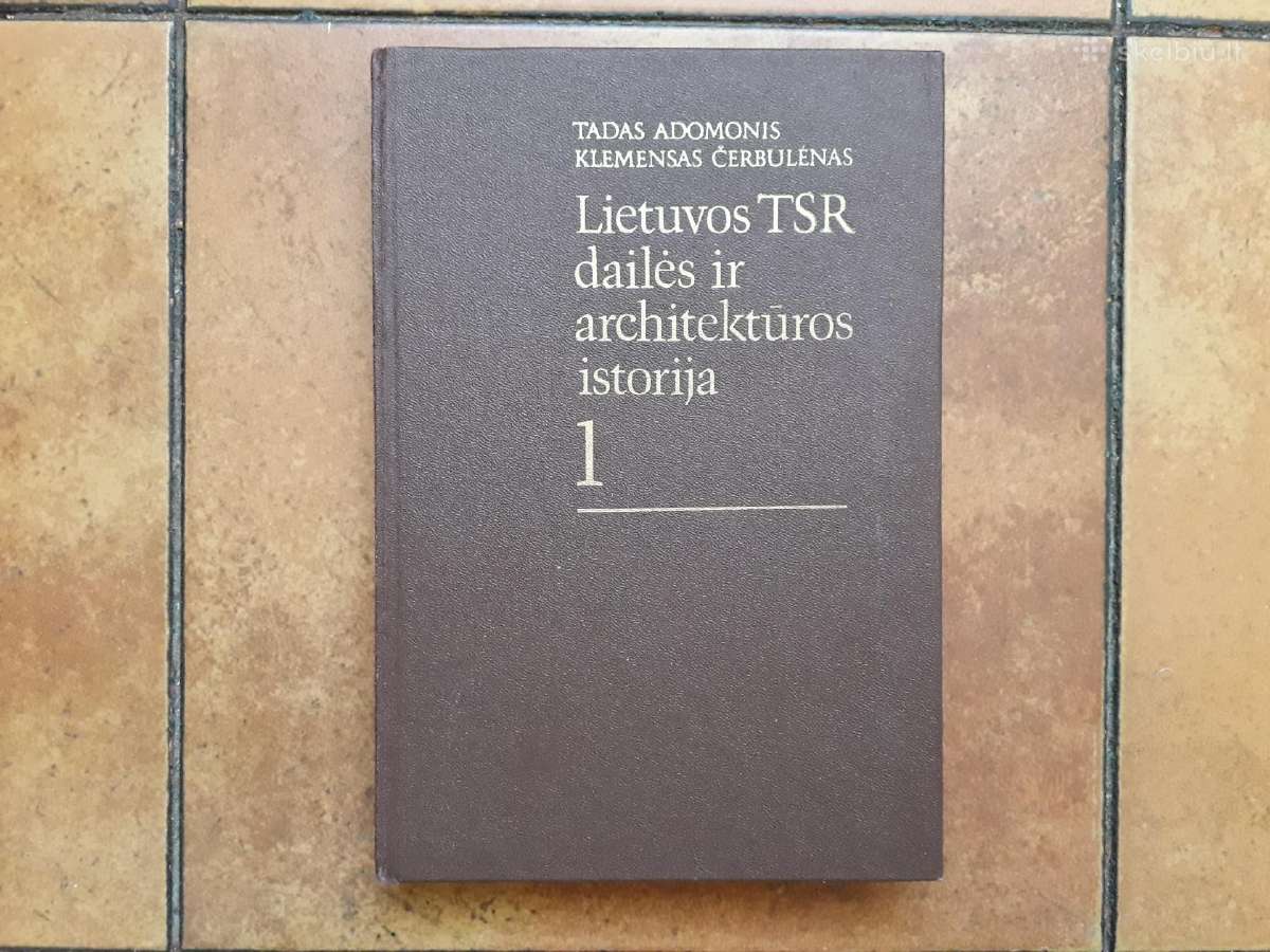 Lietuvos Tsr dailės ir architektūros istorija