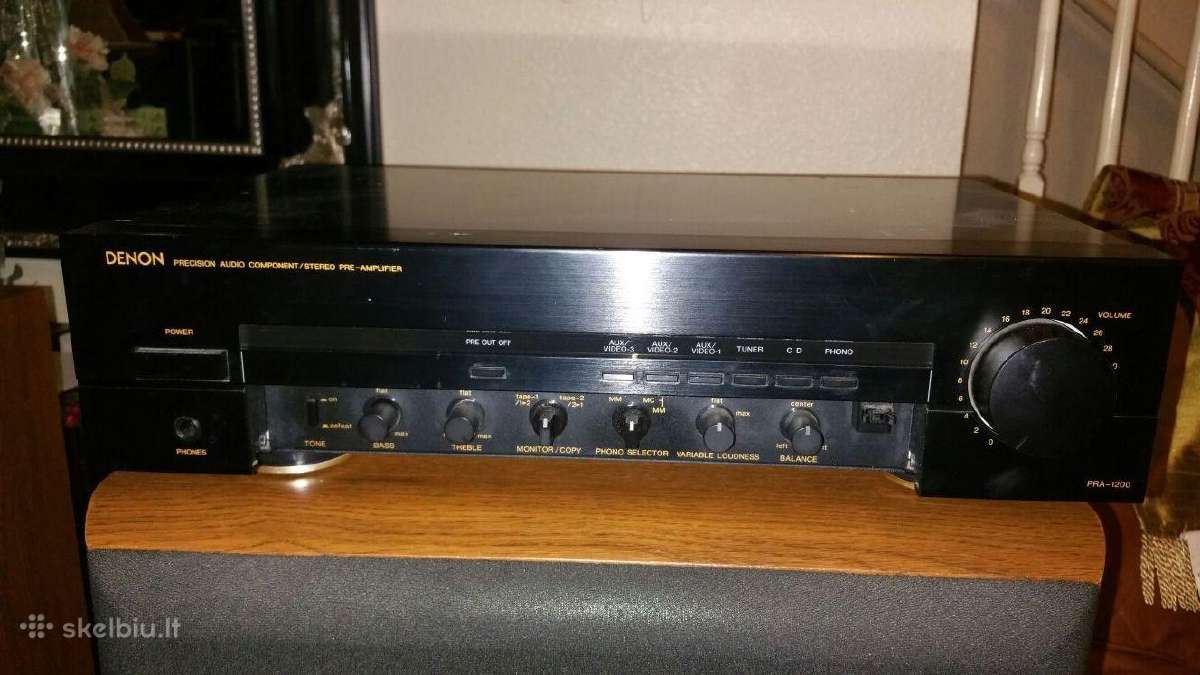 Denon Pma-980r, denon Pra-1200 Denon Drm-800 Dap