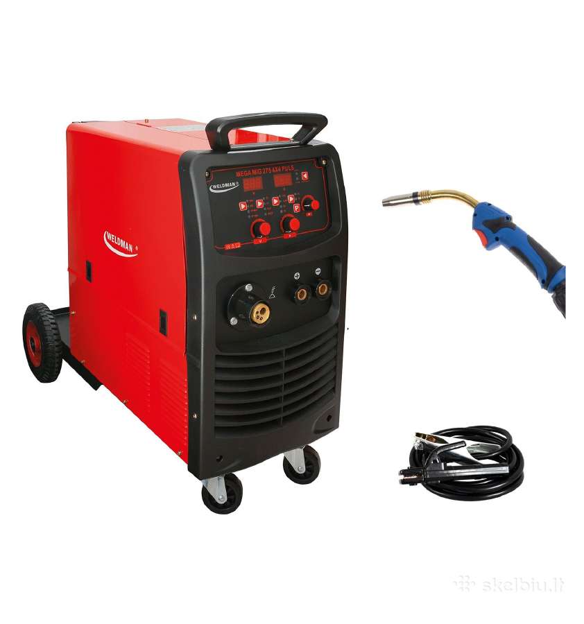 Dvigubos pulsacijos Mega Mig 275 Synergy