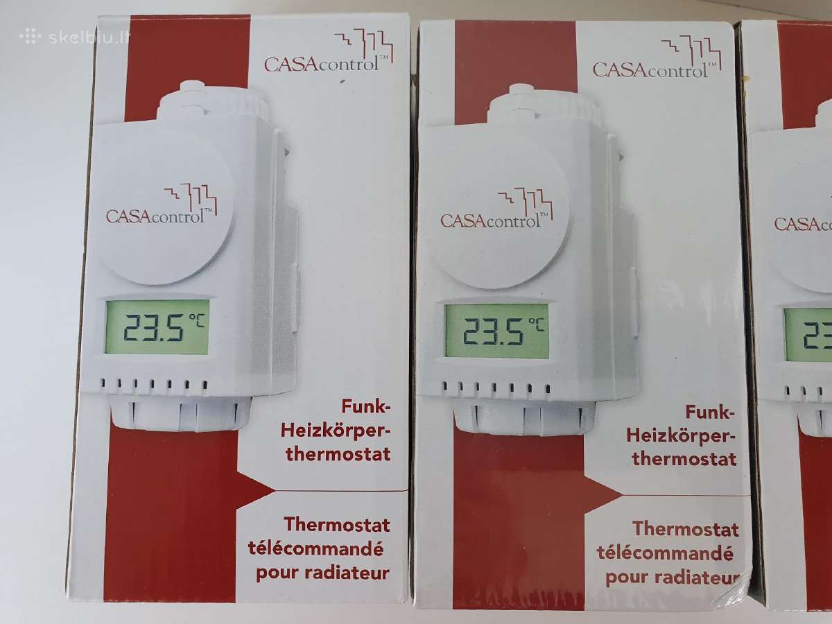 Radiatoriaus 3 termostatai plius valdymo dėžutė - nuotraukos Nr. 2