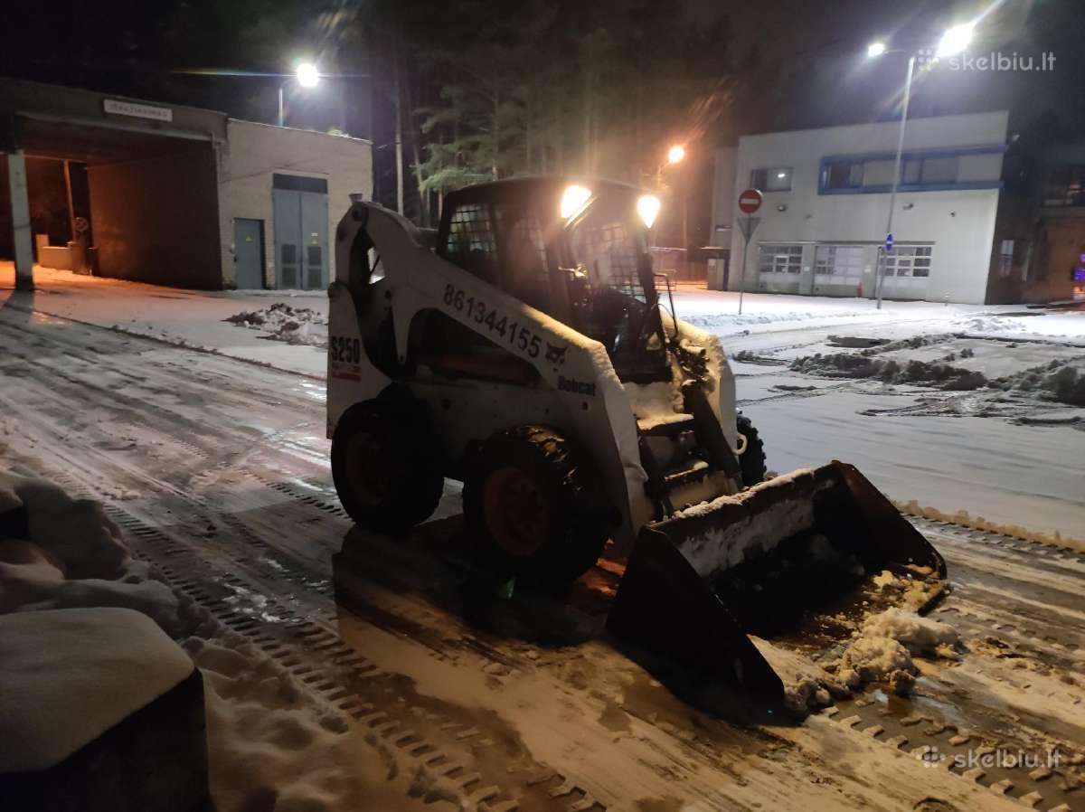Bobcat ir Mini ekskavatoriaus 3.5t nuoma su oper. - nuotraukos Nr. 16