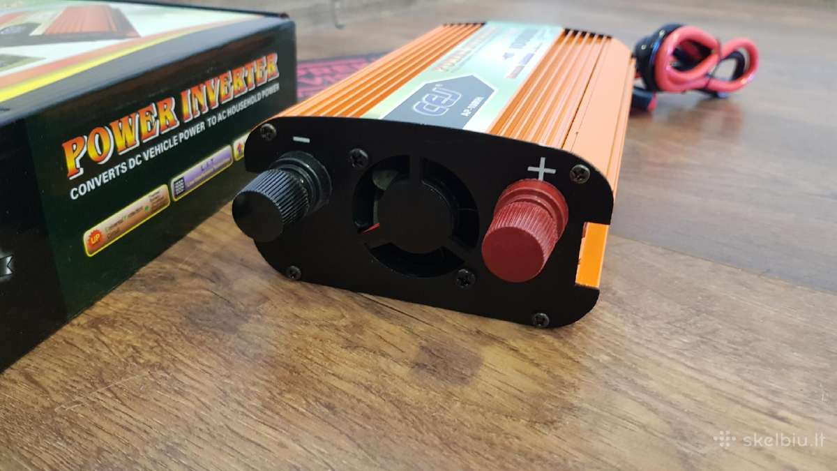 Įtampos inventeris 12-24v 220v inverteriai - nuotraukos Nr. 18