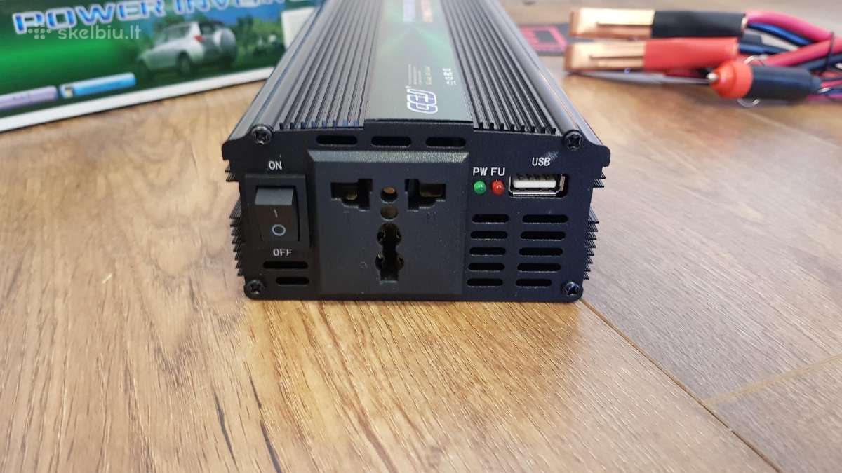 Įtampos inventeris 12-24v 220v inverteriai - nuotraukos Nr. 22