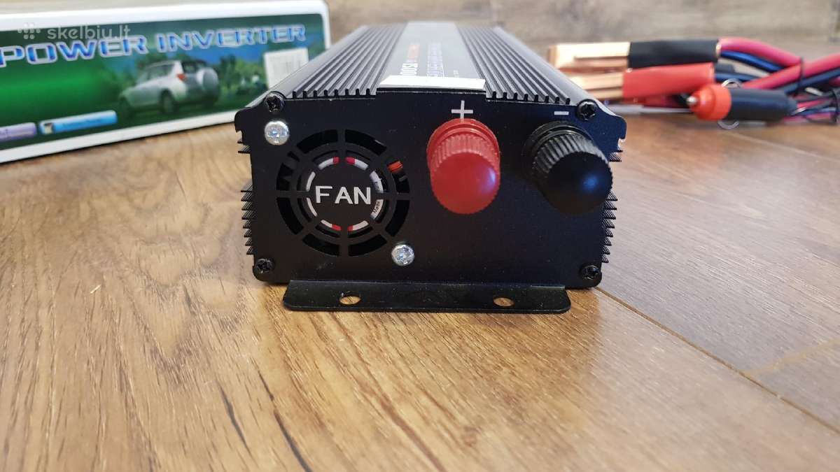 Įtampos inventeris 12-24v 220v inverteriai - nuotraukos Nr. 23