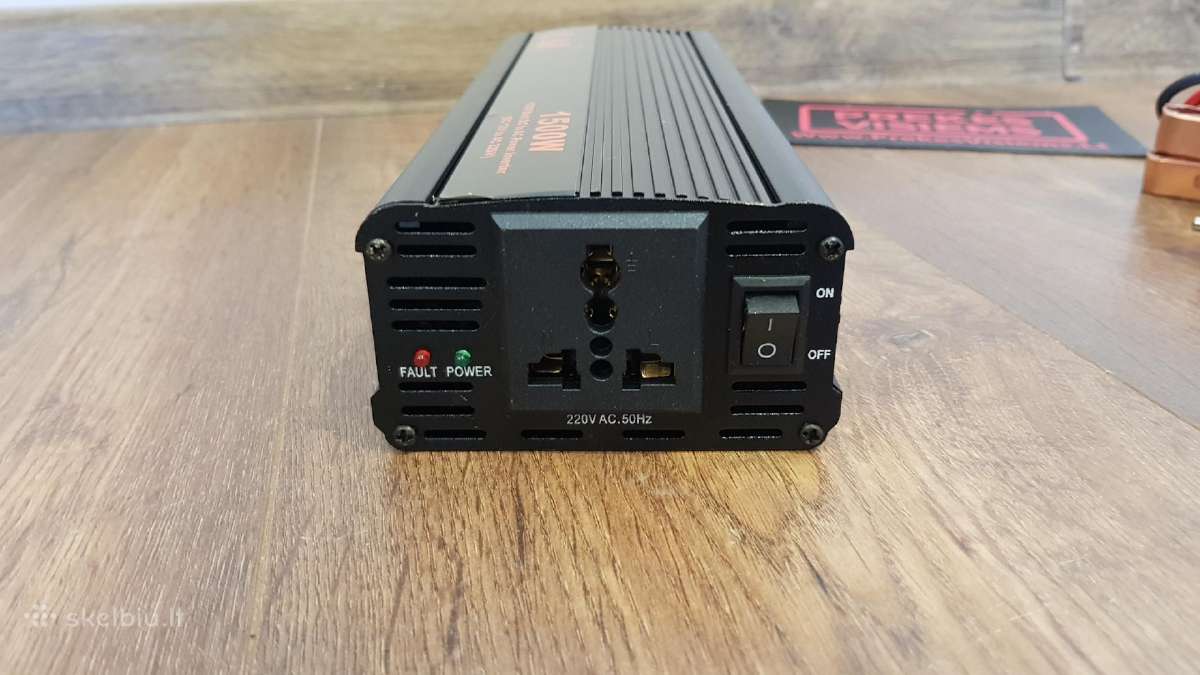 Įtampos inventeris 12-24v 220v inverteriai - nuotraukos Nr. 27