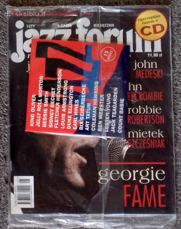 Žurnalas su CD „Jazz Forum“ 1999 Nr. 1-2