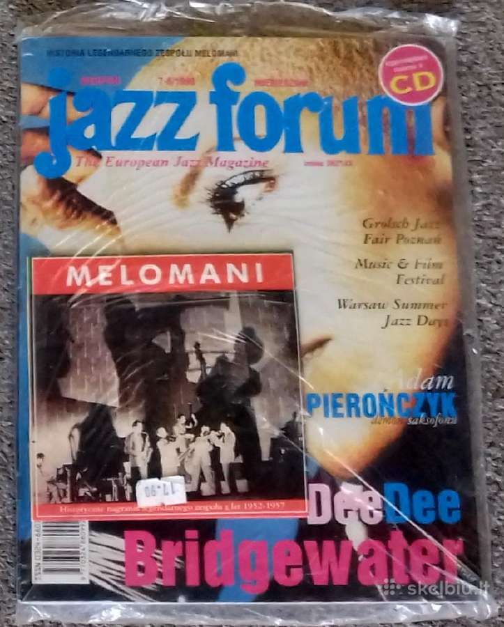Žurnalas su CD „Jazz Forum“ 1999 Nr. 7-8