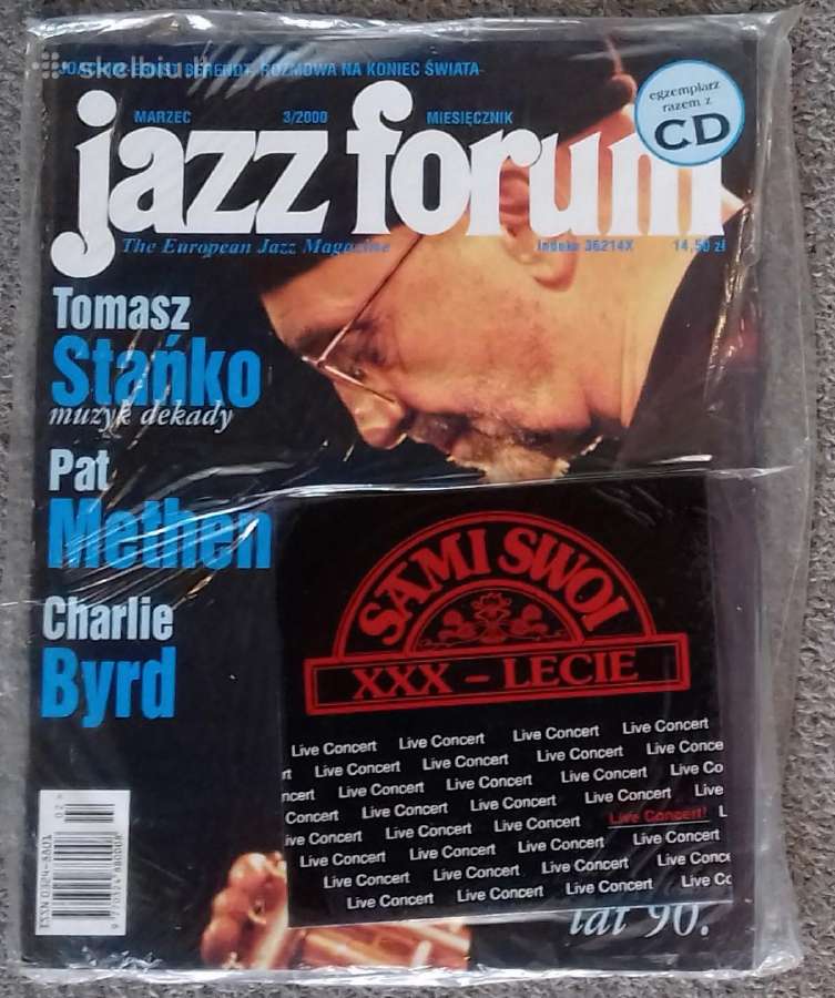 Žurnalas su CD „Jazz Forum“ 2000 Nr. 3