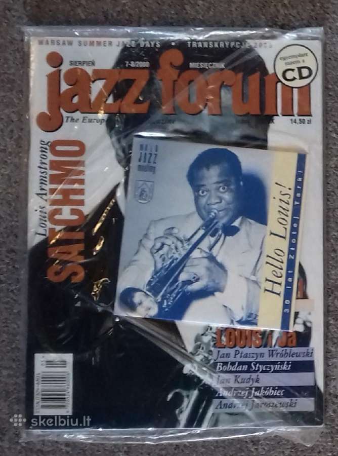 Žurnalas su CD „Jazz Forum“ 2000 Nr. 7-8