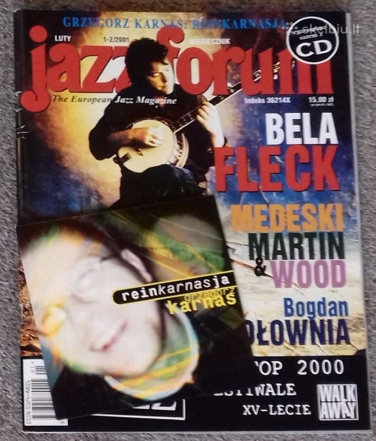 Žurnalas su CD „Jazz Forum“ 2001 Nr. 1-2