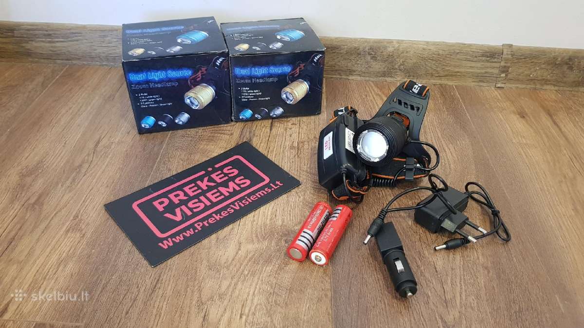 Pigiausiai! LED Prožektoriai ant galvos - nuotraukos Nr. 16