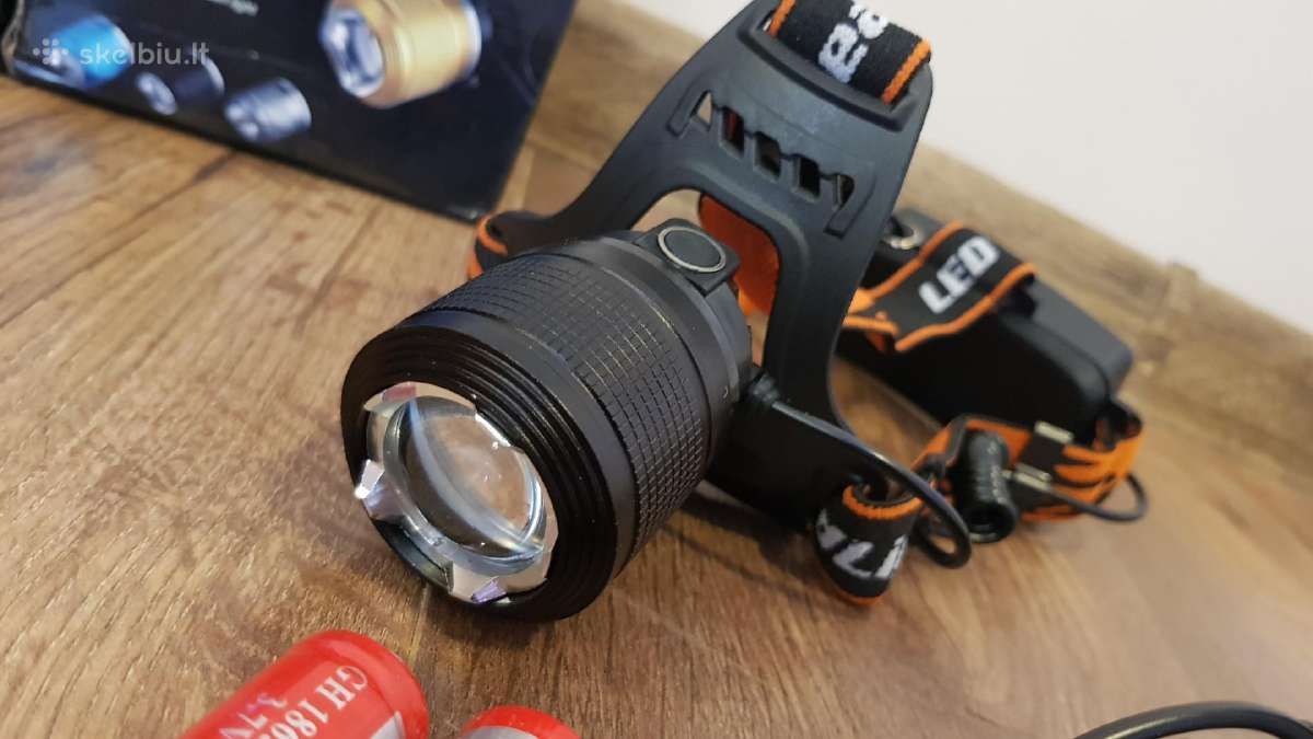 Pigiausiai! LED Prožektoriai ant galvos - nuotraukos Nr. 18