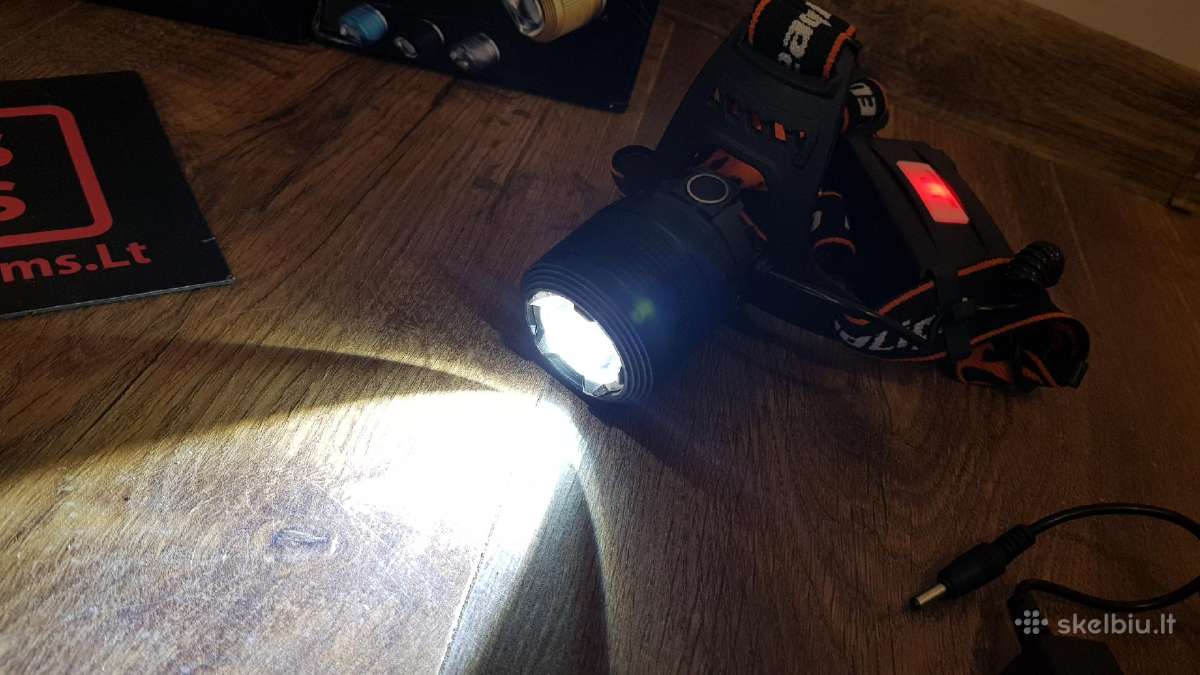 Pigiausiai! LED Prožektoriai ant galvos - nuotraukos Nr. 19