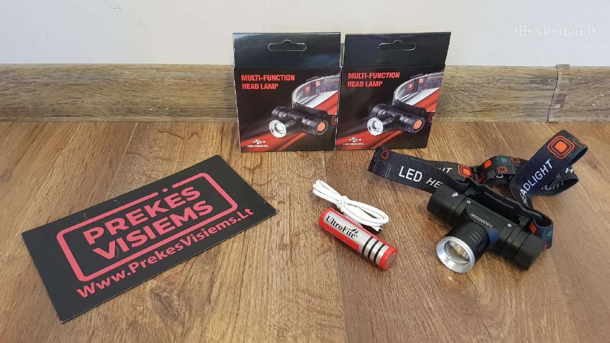 Pigiausiai! LED Prožektoriai ant galvos - nuotraukos Nr. 20