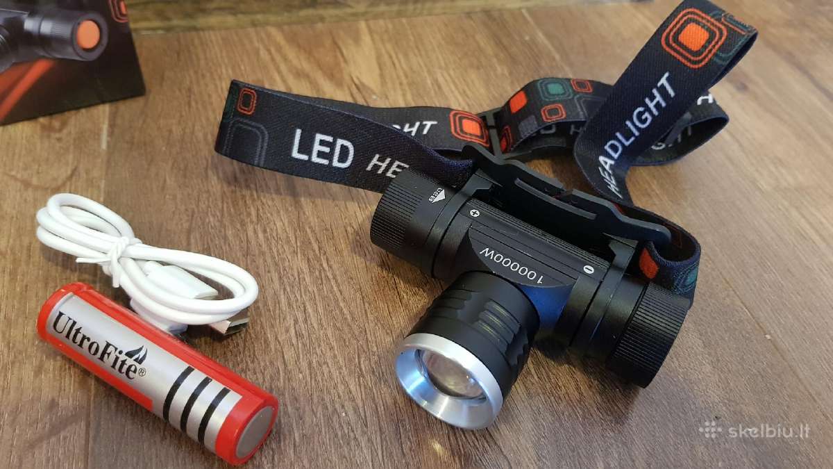 Pigiausiai! LED Prožektoriai ant galvos - nuotraukos Nr. 21