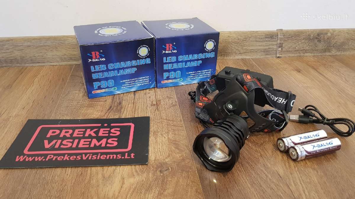 Pigiausiai! LED Prožektoriai ant galvos - nuotraukos Nr. 27