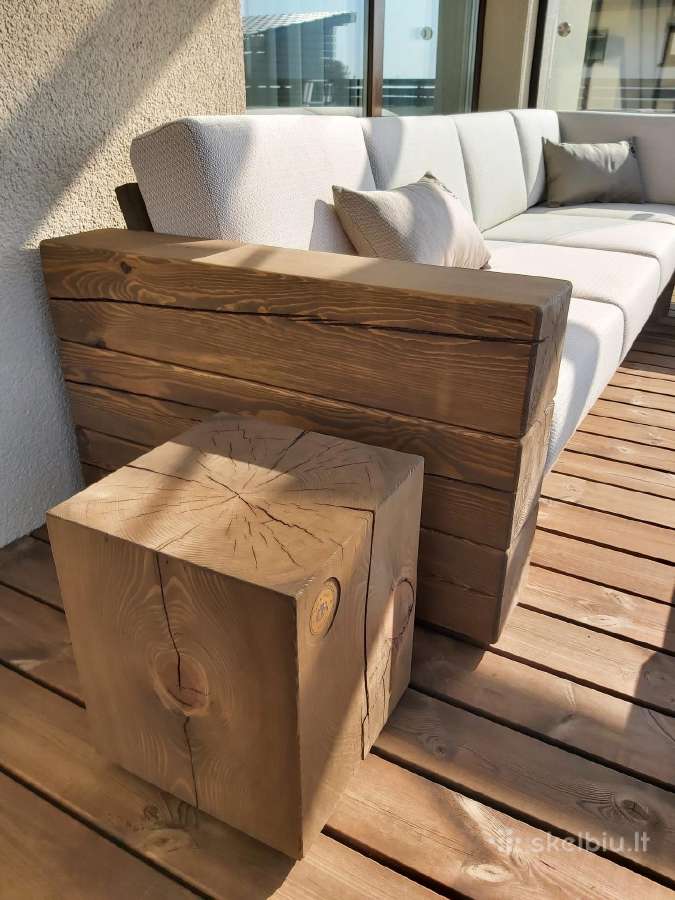 Medžio masyvo Timber terasos / lauko baldai - nuotraukos Nr. 25