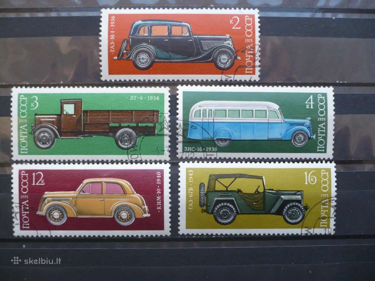 1975 Sovietų automobilių pramonės istorija