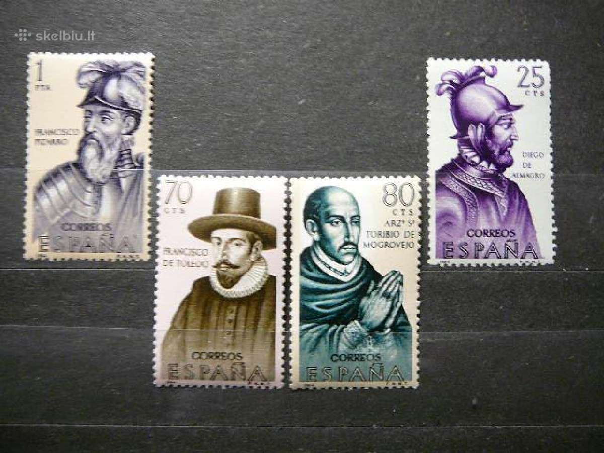 Amerikos uzkariautojai Ispanija 1964 Mnh sp1511