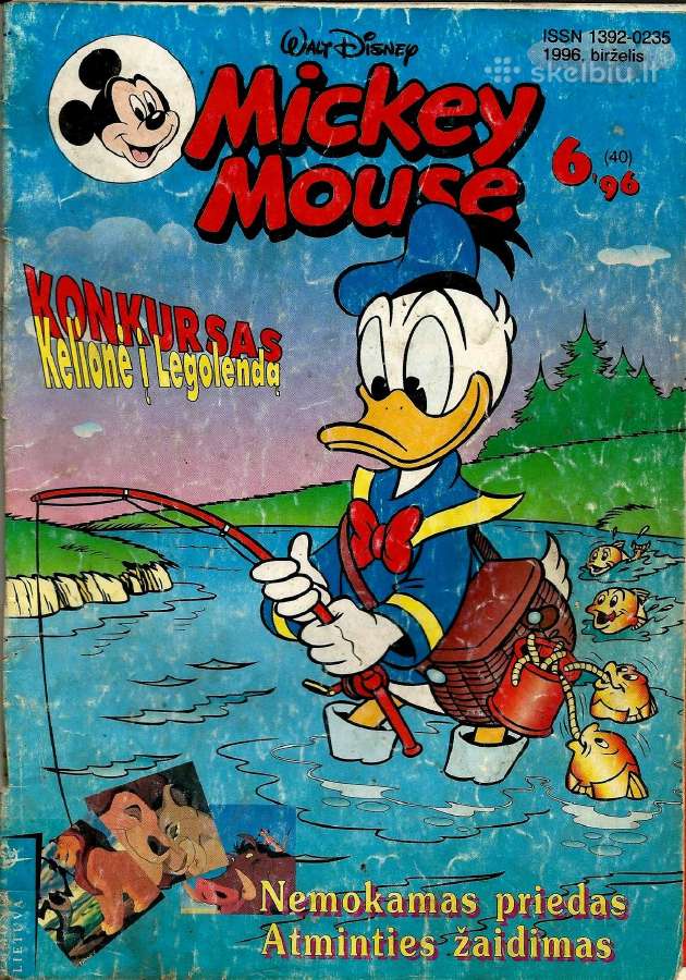 Perku žurnalus "Mickey Mouse"