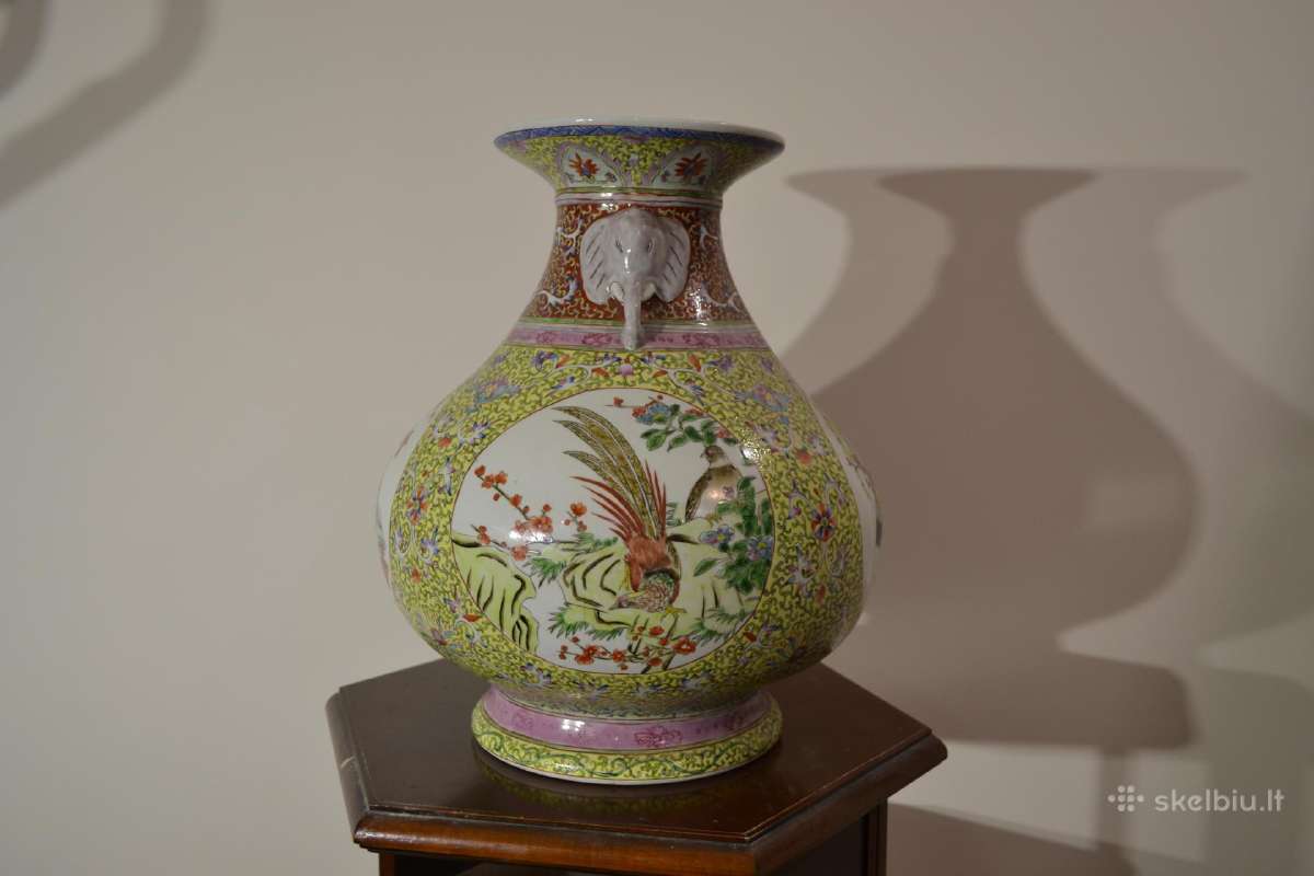 Vaza – Famille rose – Porcelianas – Kinija