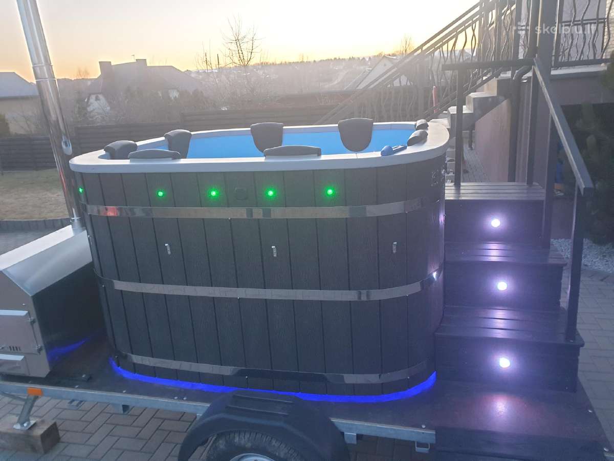 Mobilus kubilas ir mobili pirtis su jacuzzi ir LED - nuotraukos Nr. 10