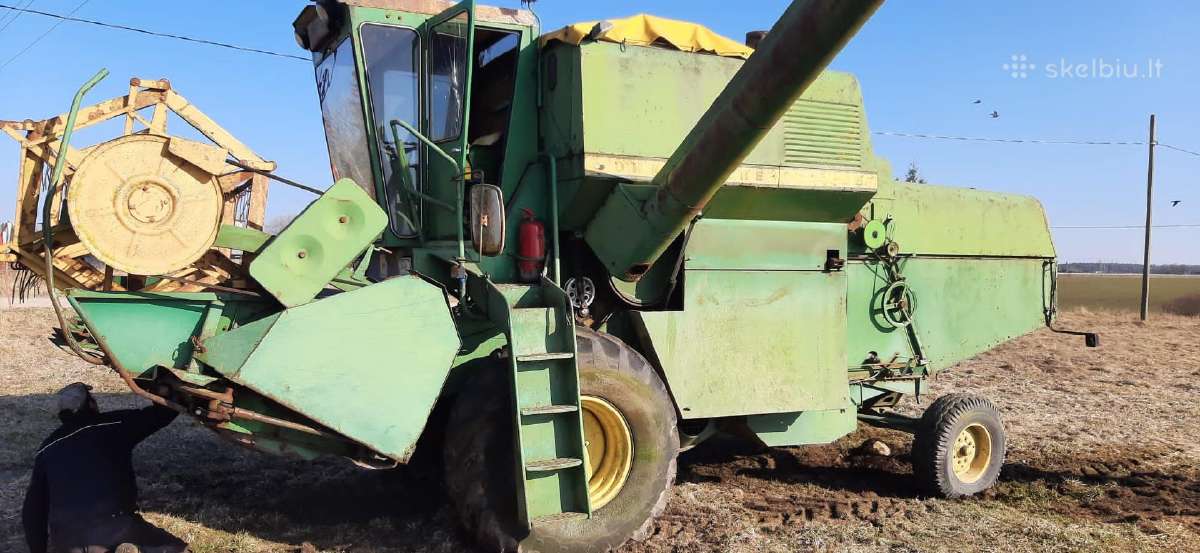 Kombainas John Deere 965 ardomas dalimis - nuotraukos Nr. 2