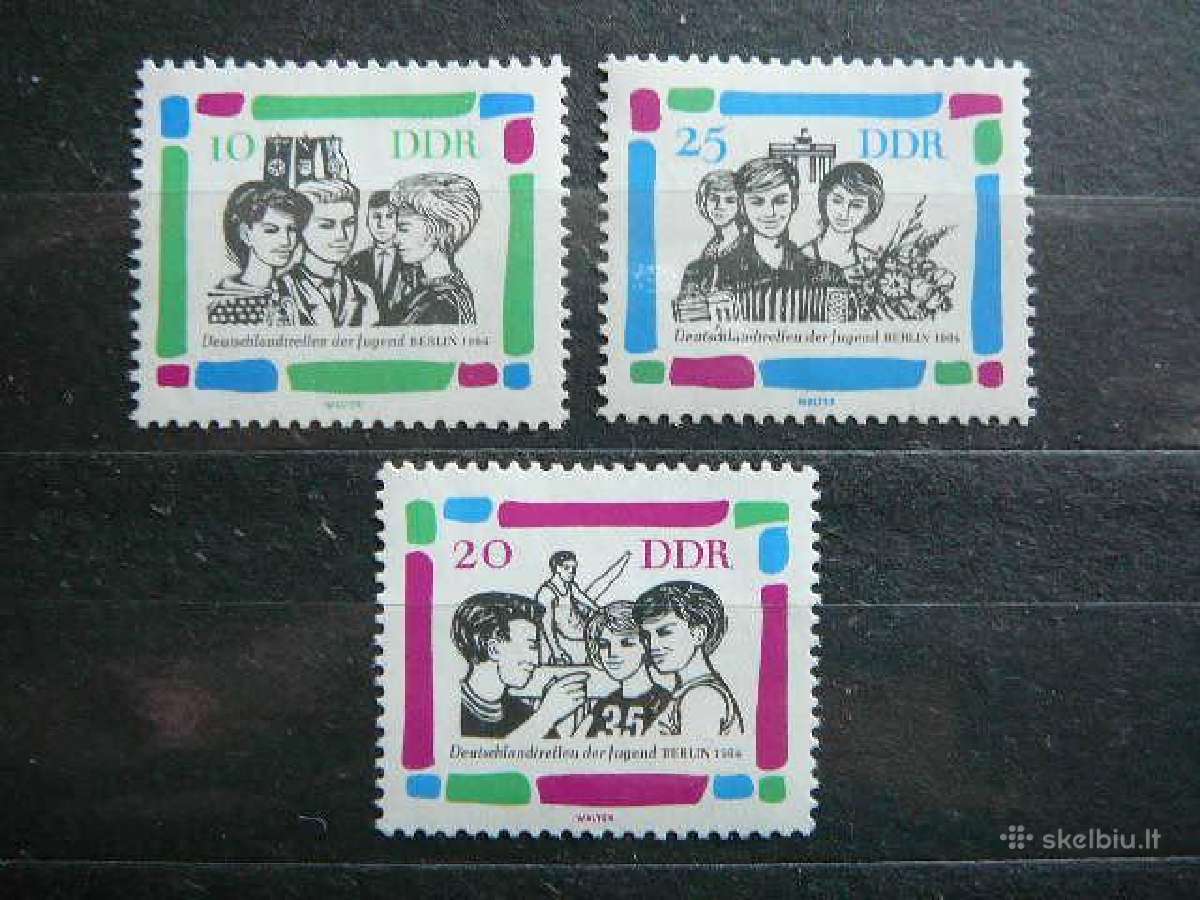 Jaunimas Vokietija Dem. 1964 Mnh vdm1022