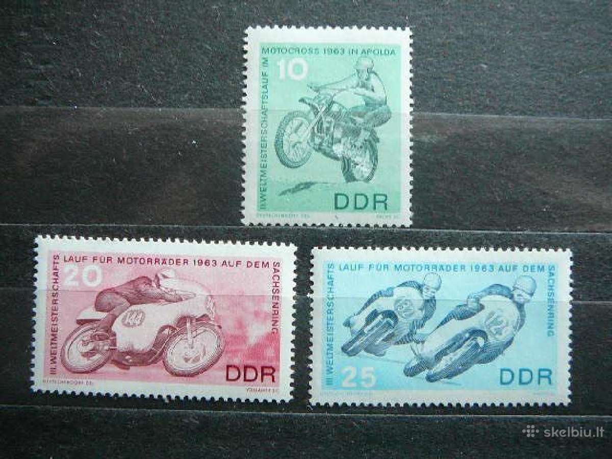 Motociklai Vokietija Dem. 1963 vdm972