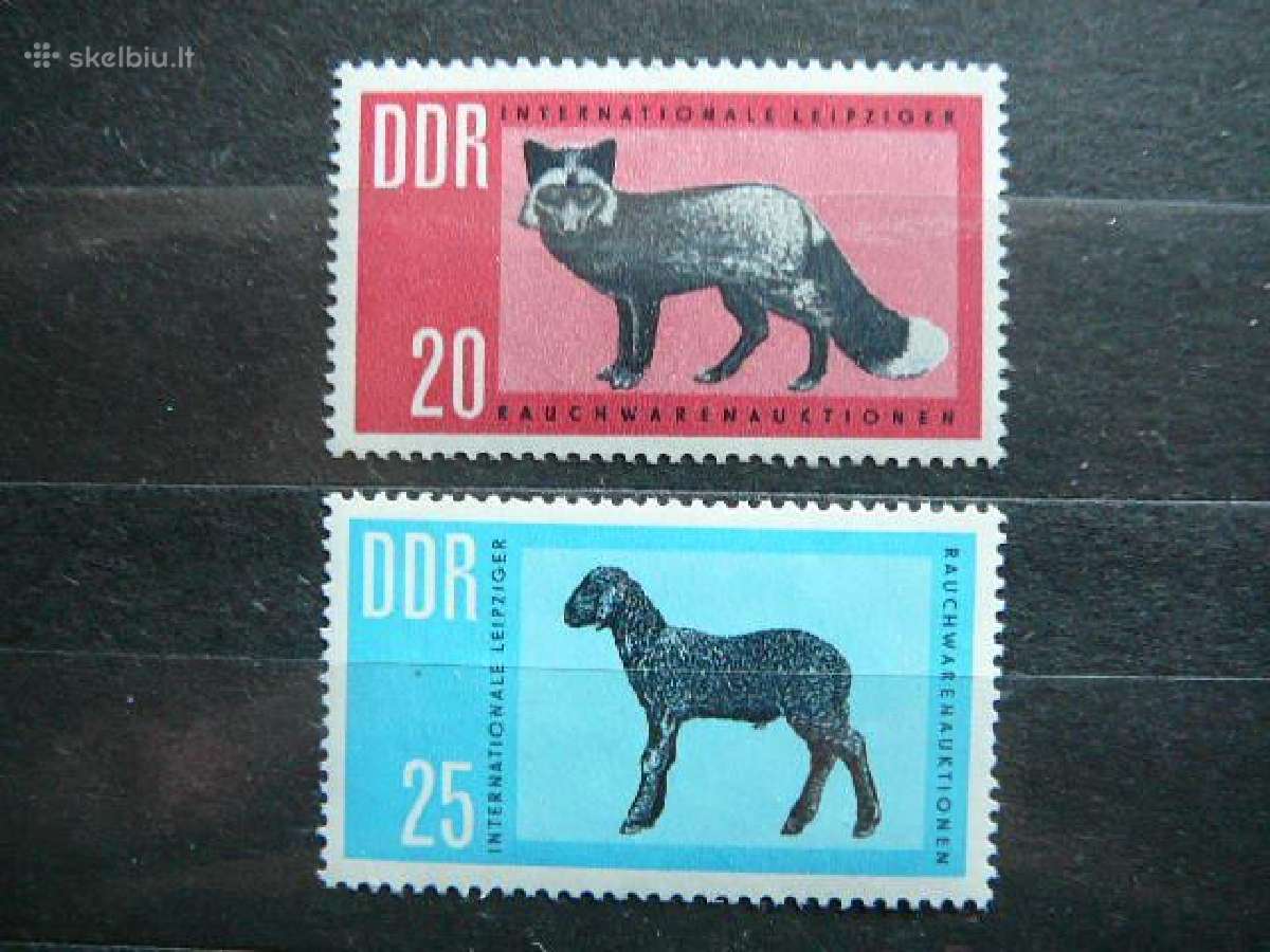 Zverys Gyvunai Vokietija Dem. 1963 Mnh vdm945