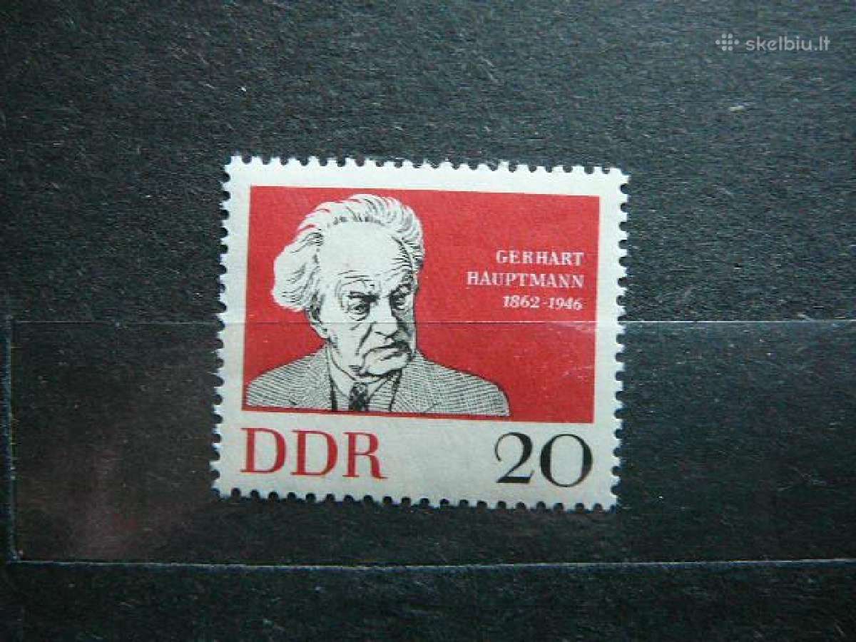 Poetas Nobelio premija Vokietija Dem. 1962 vdm925