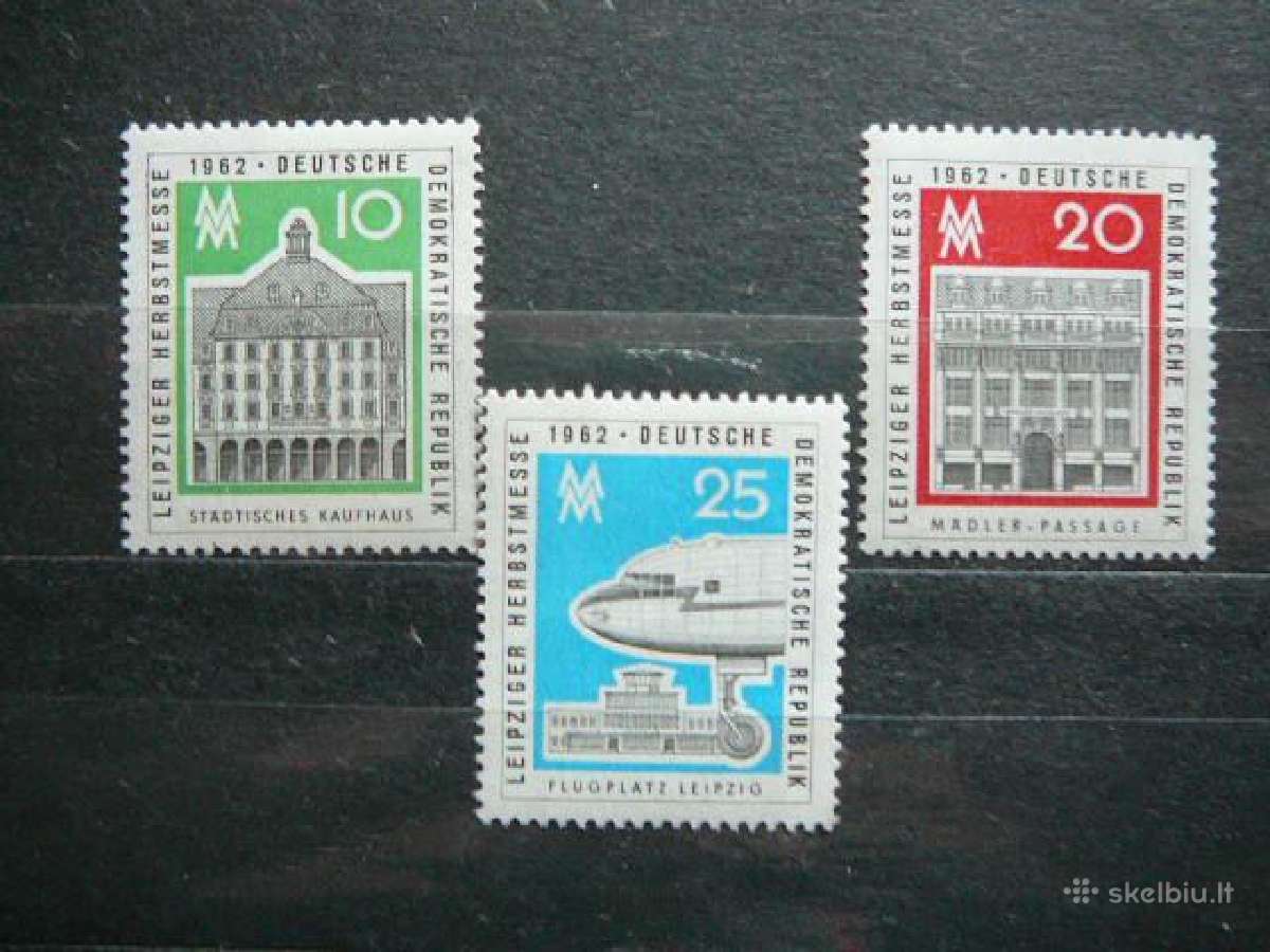 Leipcigo muge Vokietija Dem. 1962 vdm913
