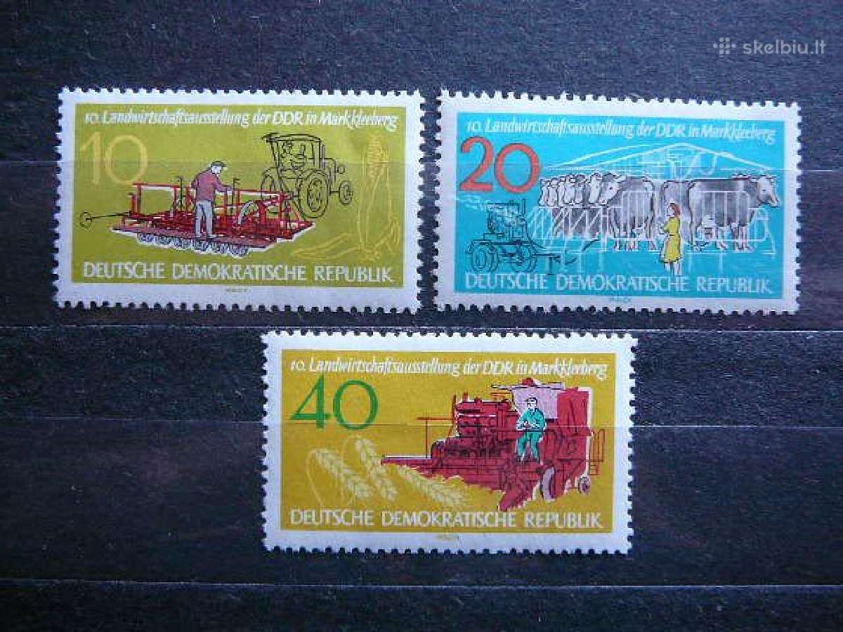 Pramones paroda Vokietija Dem. 1962 Mnh vdm895