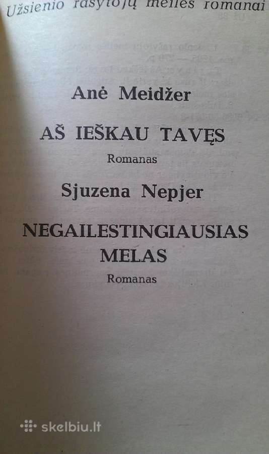 Aš Ieškau Tavęs. Negailestingiausias Melas - nuotraukos Nr. 2