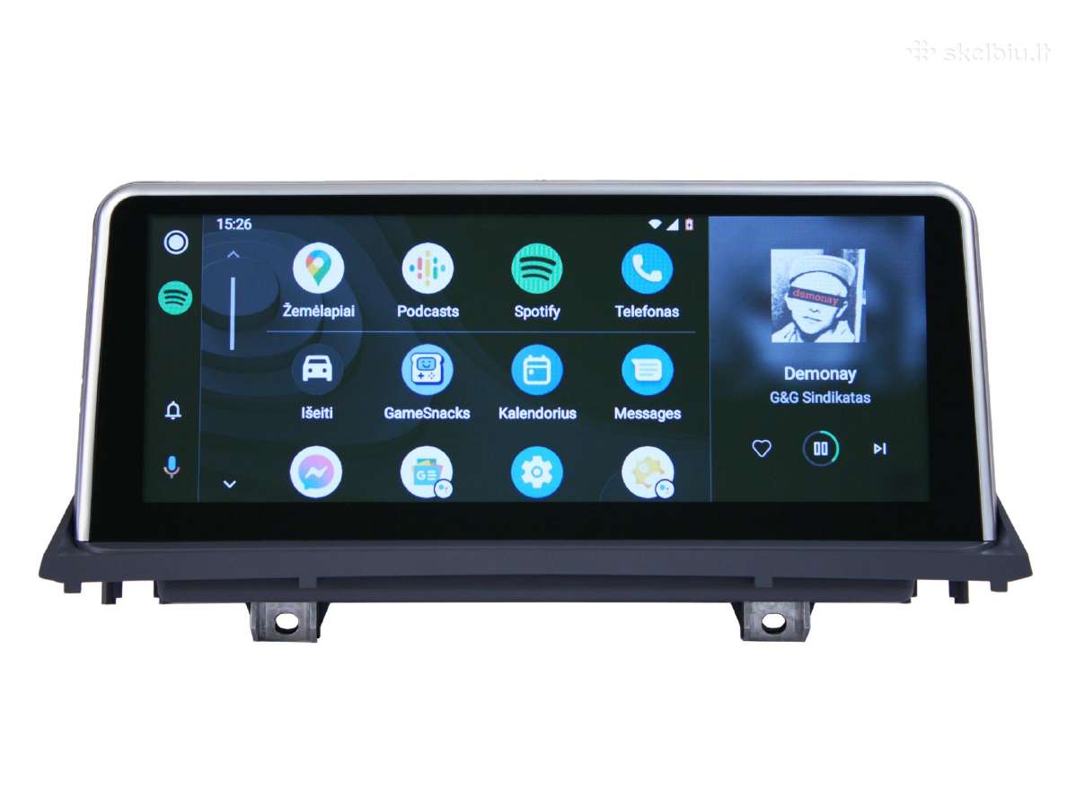 Bmw X5 X6 E70 E71 E72 Cic/ccc Carplay/android Auto - nuotraukos Nr. 2
