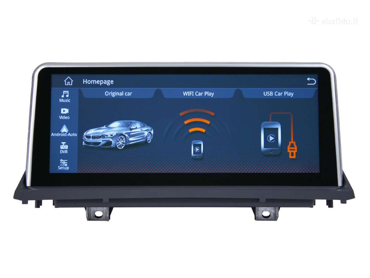Bmw X5 X6 E70 E71 E72 Cic/ccc Carplay/android Auto - nuotraukos Nr. 4