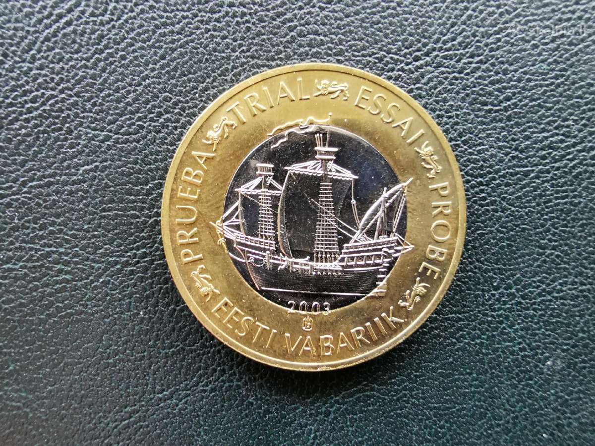 Estija2003m, laivai, 1euro Probe