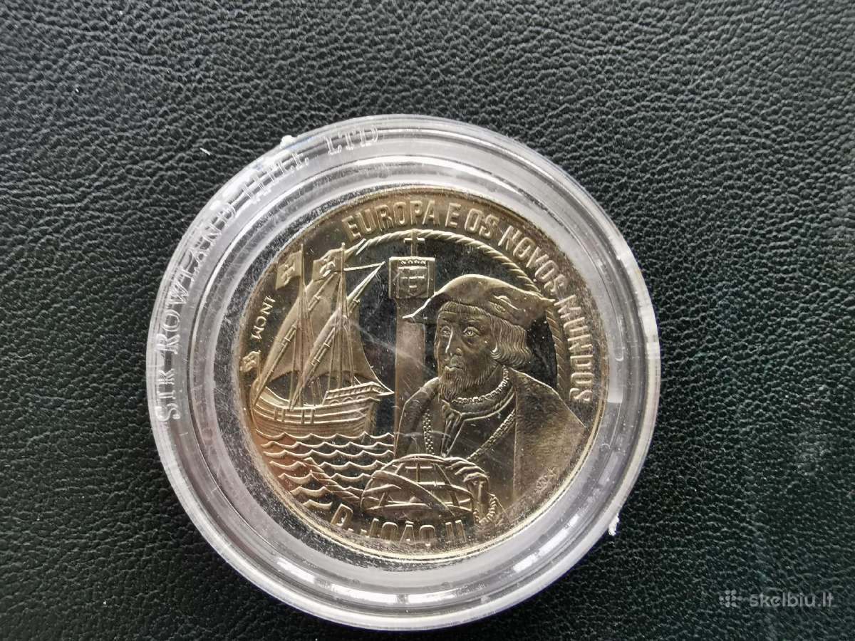 Portugalija 1992m, 2 1/2 Ecu Laivas