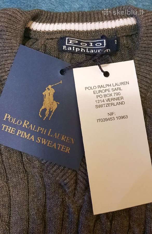 Megztinis Polo Ralph Lauren 2-3 m. berniukui - nuotraukos Nr. 4