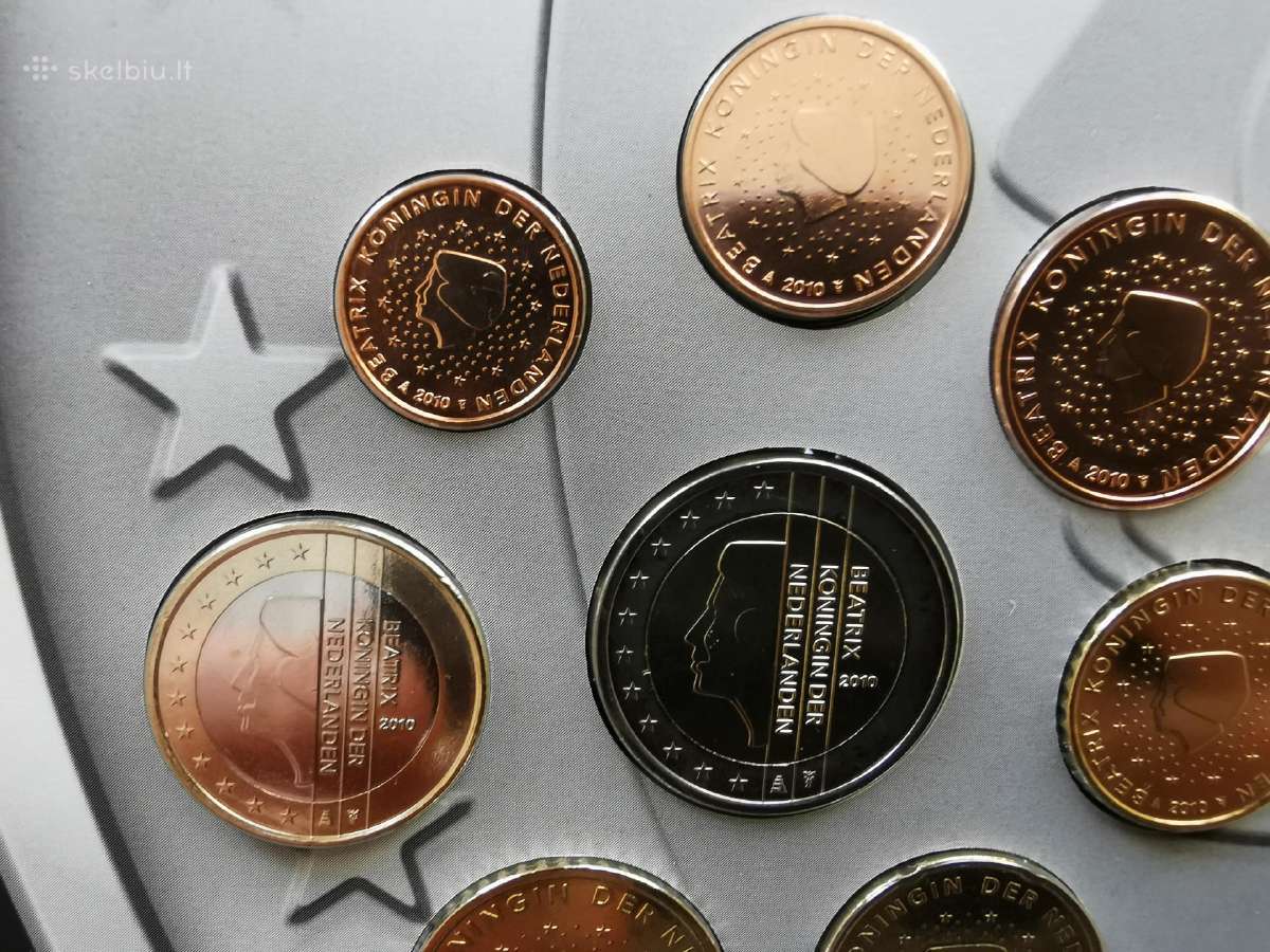 Nyderlandai 2010m Eurų Bu rinkinys - nuotraukos Nr. 3