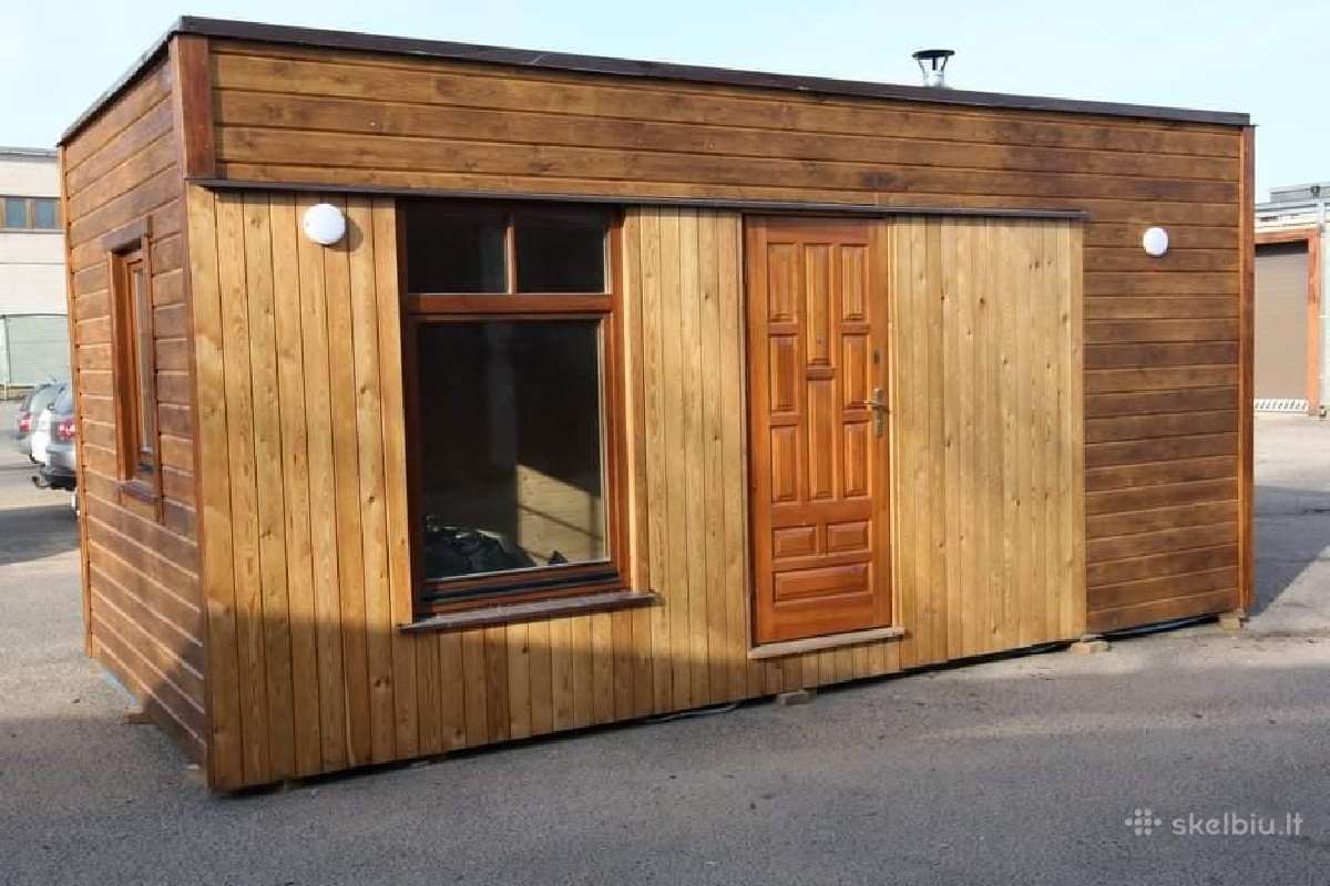 Nestandartinė nauja pirtis - nuotraukos Nr. 12