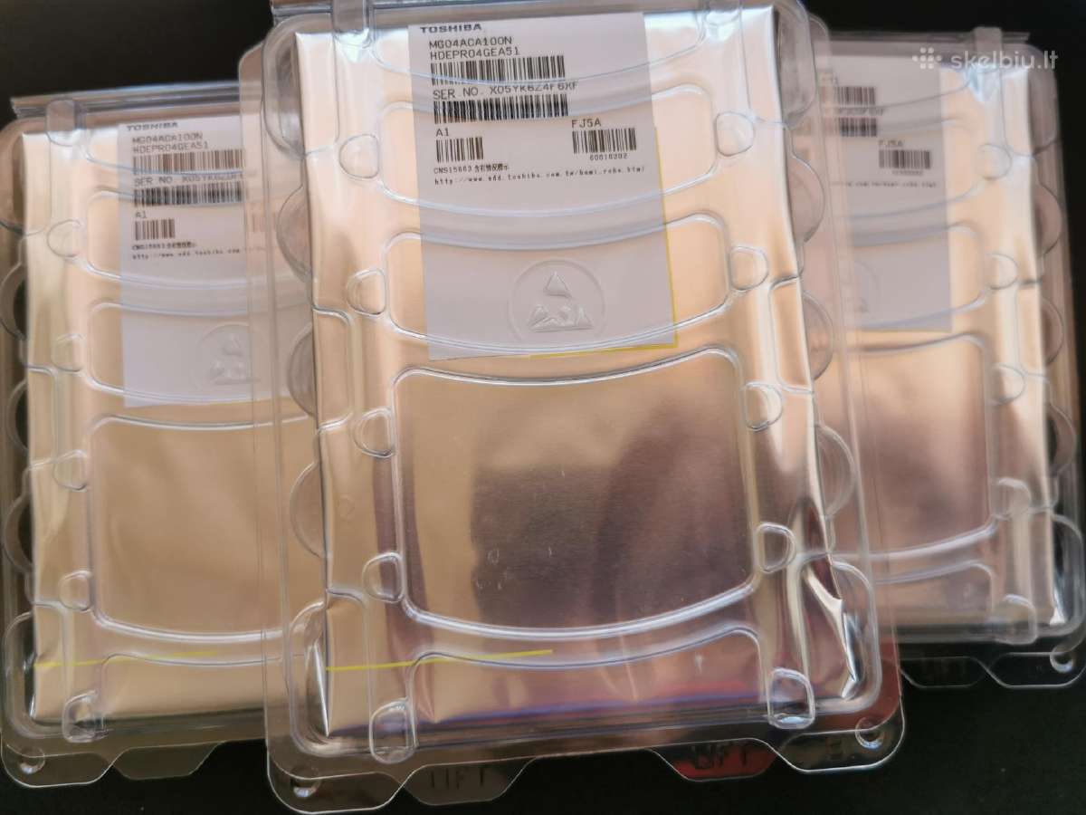 Nauji Toshiba HDD 1tb - nuotraukos Nr. 2