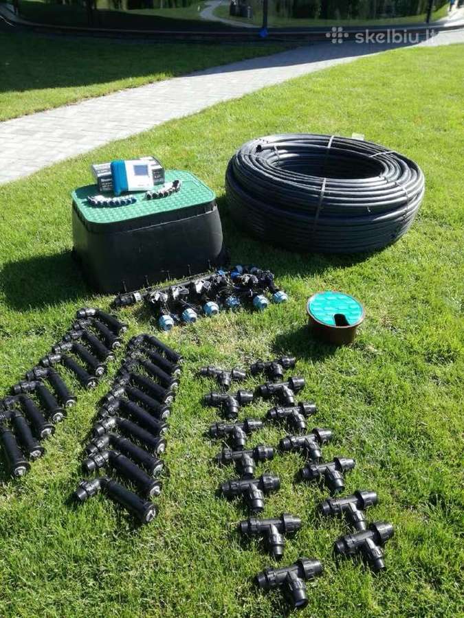 Vejos automatinio laistymo įrengimas - nuotraukos Nr. 31