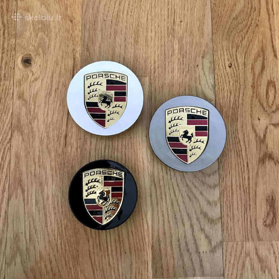 Porsche ratlankių dangteliai - nuotraukos Nr. 5