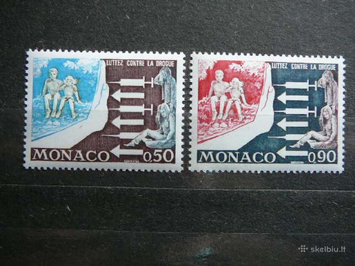 Medicina Pries narkotikus Monakas 1973 mo1107