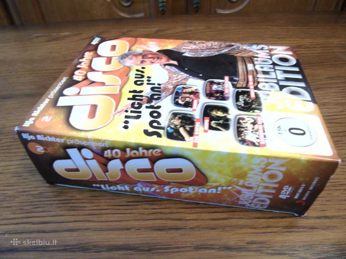 40 jahre disco mit Ilja Richter 4 dvd - nuotraukos Nr. 2