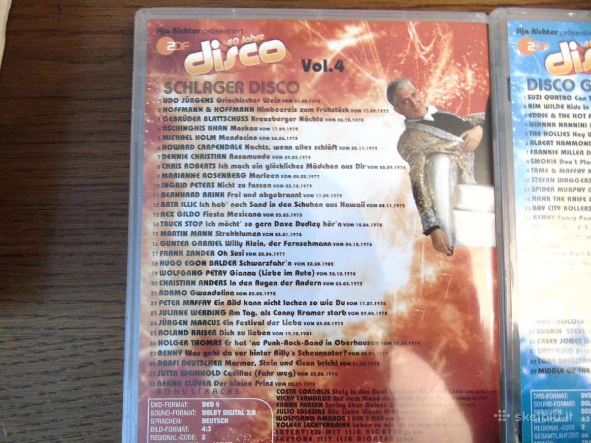 40 jahre disco mit Ilja Richter 4 dvd - nuotraukos Nr. 10